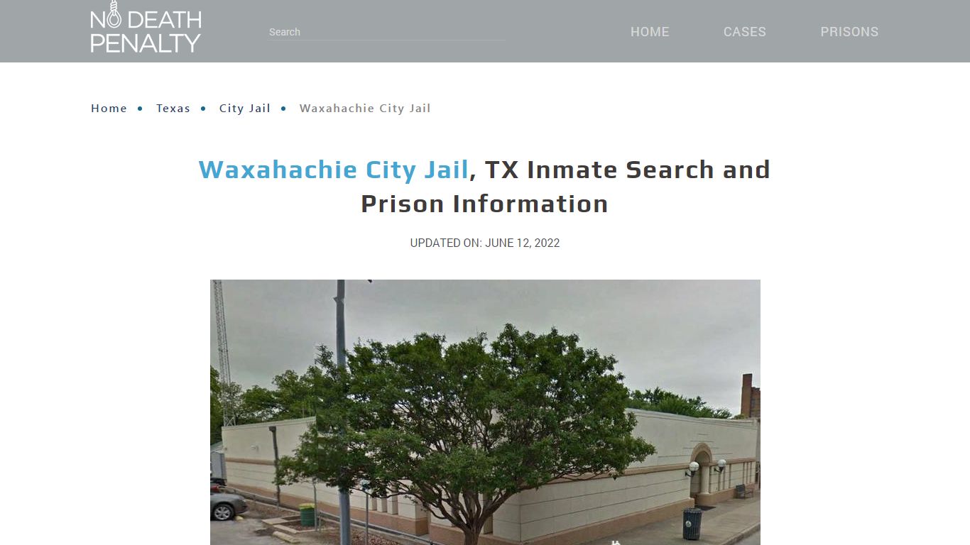 Waxahachie City Jail, TX Inmate Search, Visitation, Phone ...