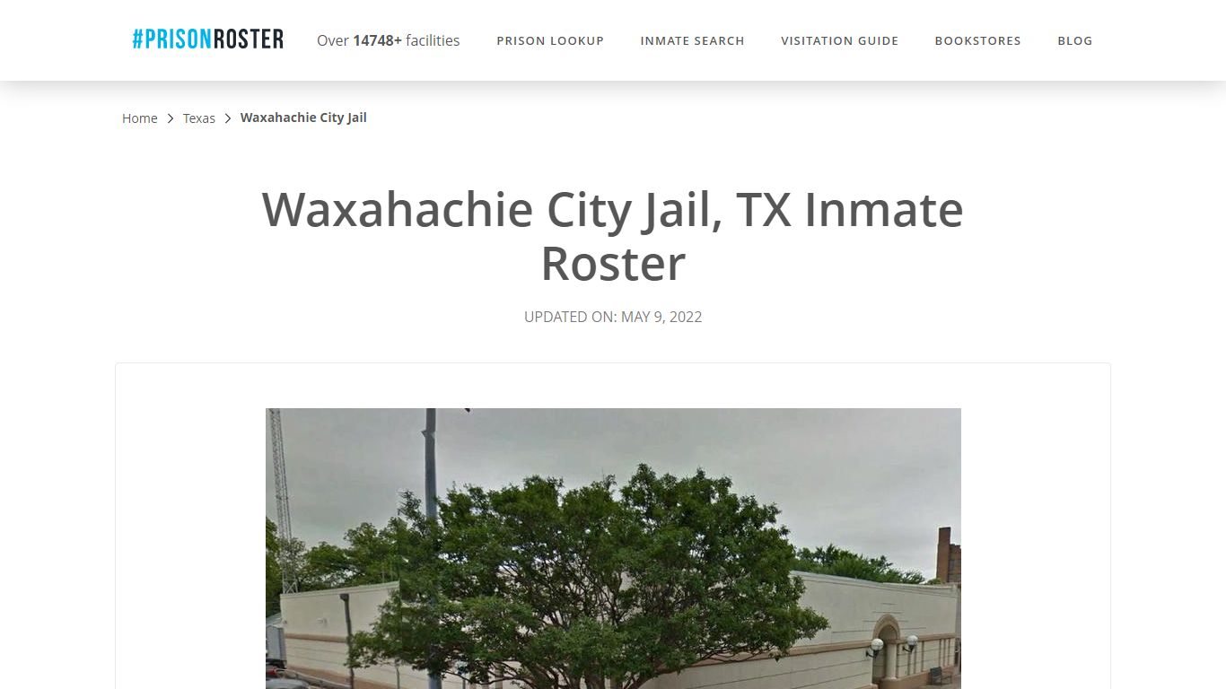 Waxahachie City Jail, TX Inmate Roster